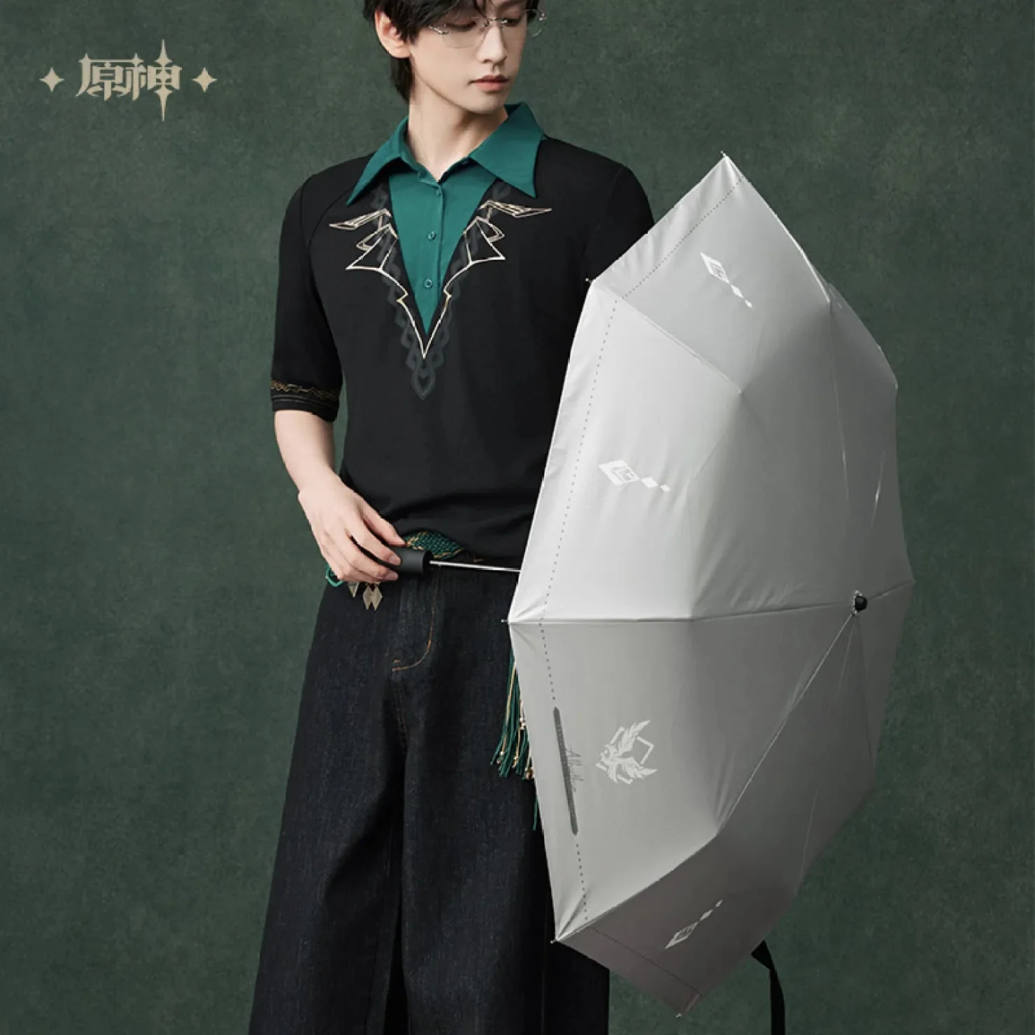 [OFFICIAL] Genshin Impact Alhaitham Impression Series Accessories - Folding Umbrella - Image 3