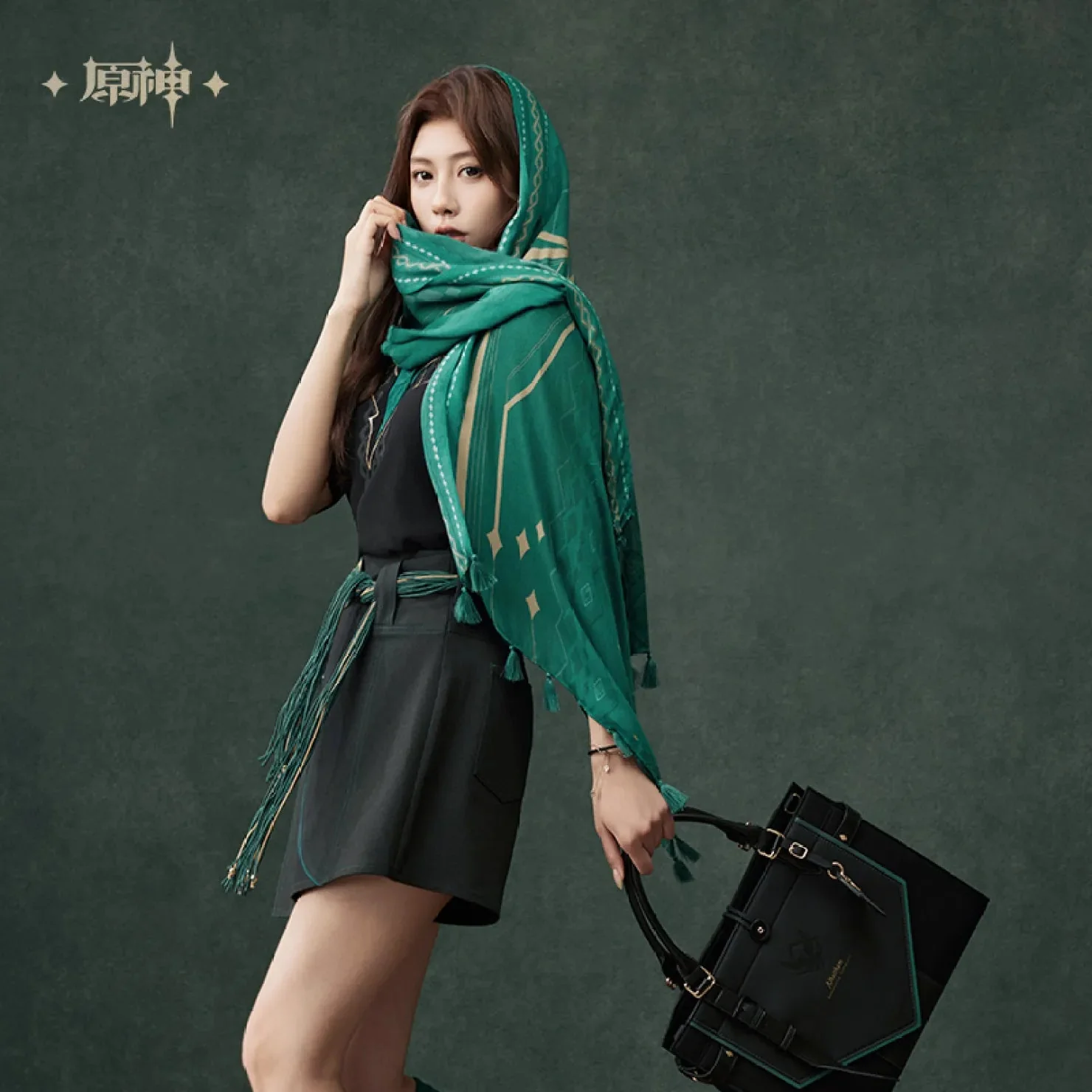 [OFFICIAL] Genshin Impact Alhaitham Impression Series Accessories - Shawl Scarf - Image 3