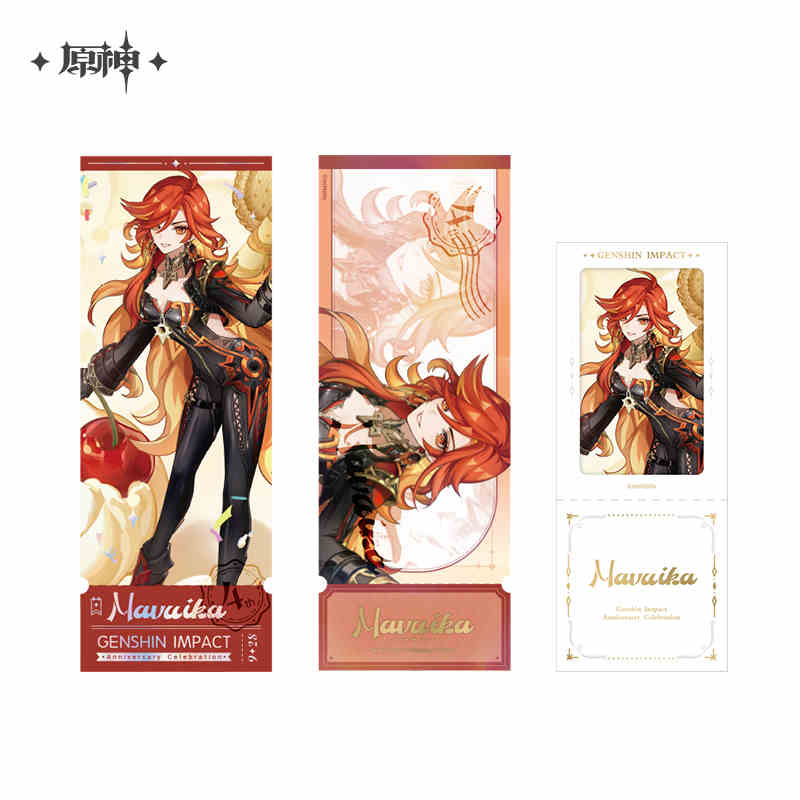 [OFFICIAL] Genshin Impact Anniversary Celebration Series Laser Collectible Ticket Set - Image 2