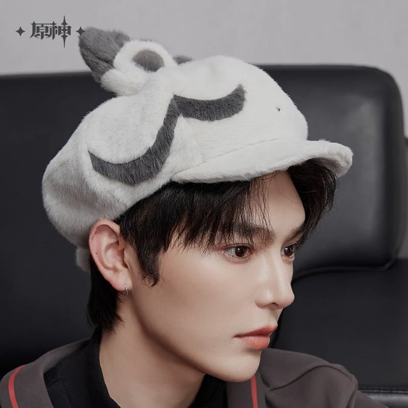 [OFFICIAL] Genshin Impact Arlecchino Impression Accessories - Peruere Furry Beret - Image 4