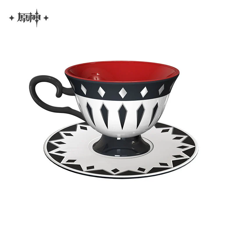 [OFFICIAL] Arlecchino Impression Afternoon Tea Cup Saucer Set - Image 3