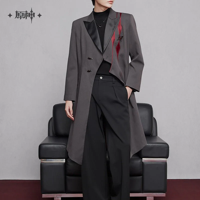 [OFFICIAL] Genshin Impact Arlecchino Impression Clothes - Long Casual Coat - Image 4