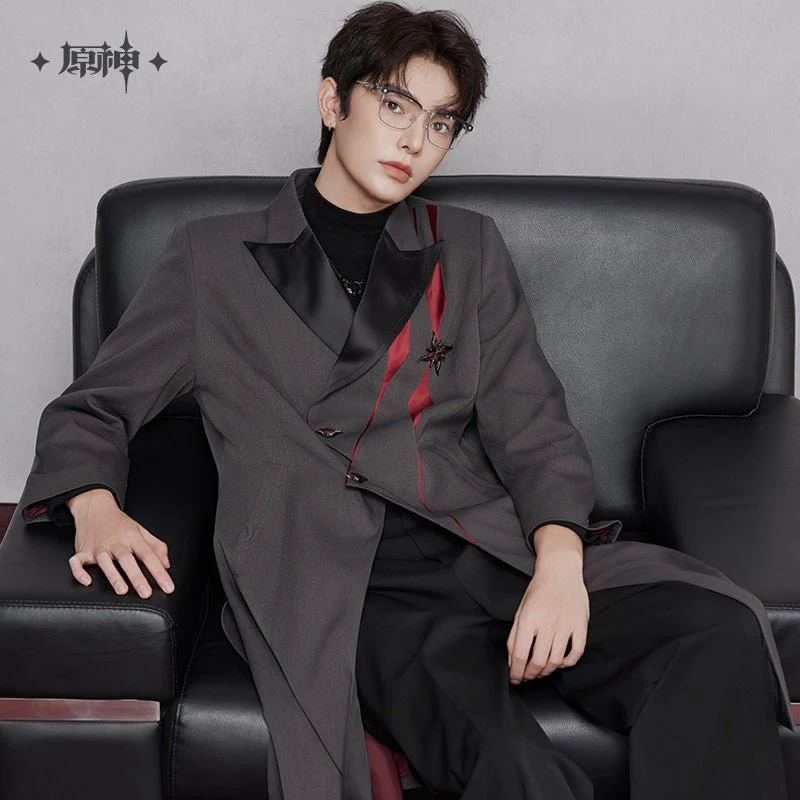 [OFFICIAL] Genshin Impact Arlecchino Impression Clothes - Long Casual Coat - Image 5