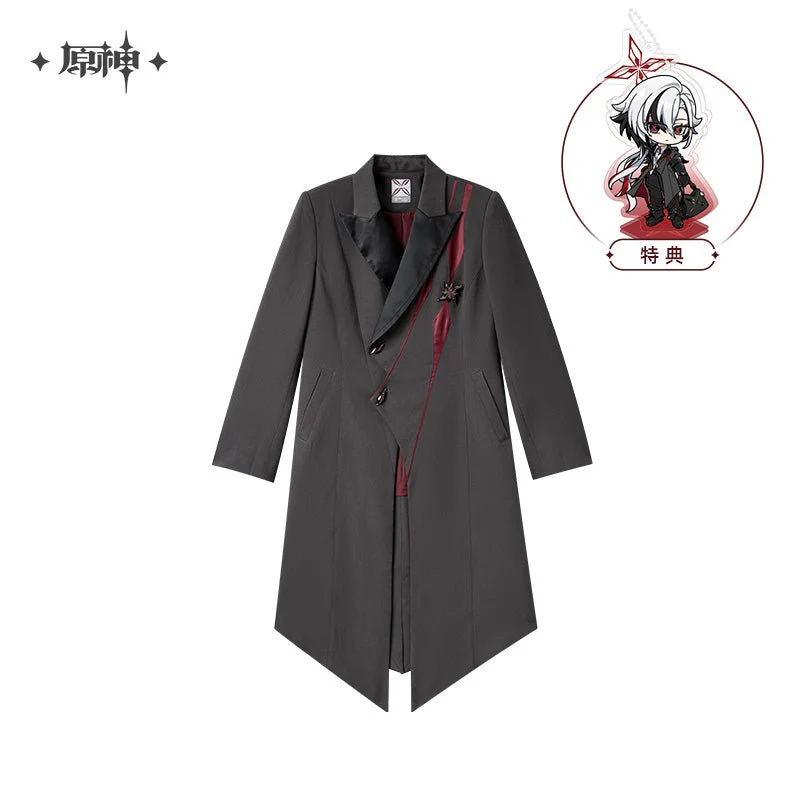 [OFFICIAL] Genshin Impact Arlecchino Impression Clothes - Long Casual Coat - Image 6
