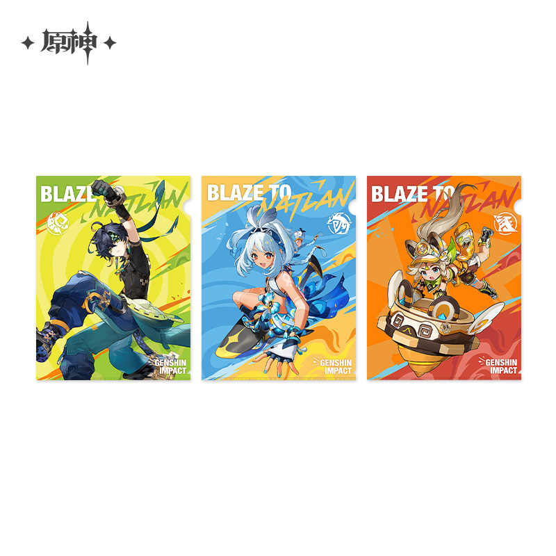 [OFFICIAL] Blaze To Natlan Series Character Badge, Stand Figure, File Folder, Mousepad and Acrylic Ornament - Image 4
