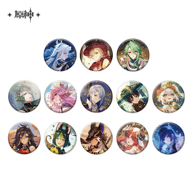 [OFFICIAL] Genshin Impact Character Anecdotes Series Badge