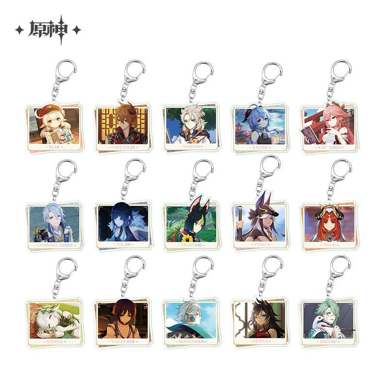 [OFFICIAL] Genshin Impact Character PV Series Acrylic Keychain