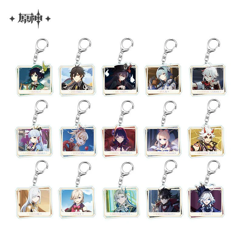 [OFFICIAL] Genshin Impact Character PV Series Acrylic Keychain - Image 2