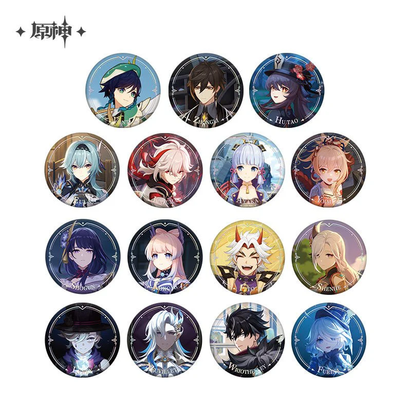 [OFFICIAL] Genshin Impact Character PV Series Badge - Image 2