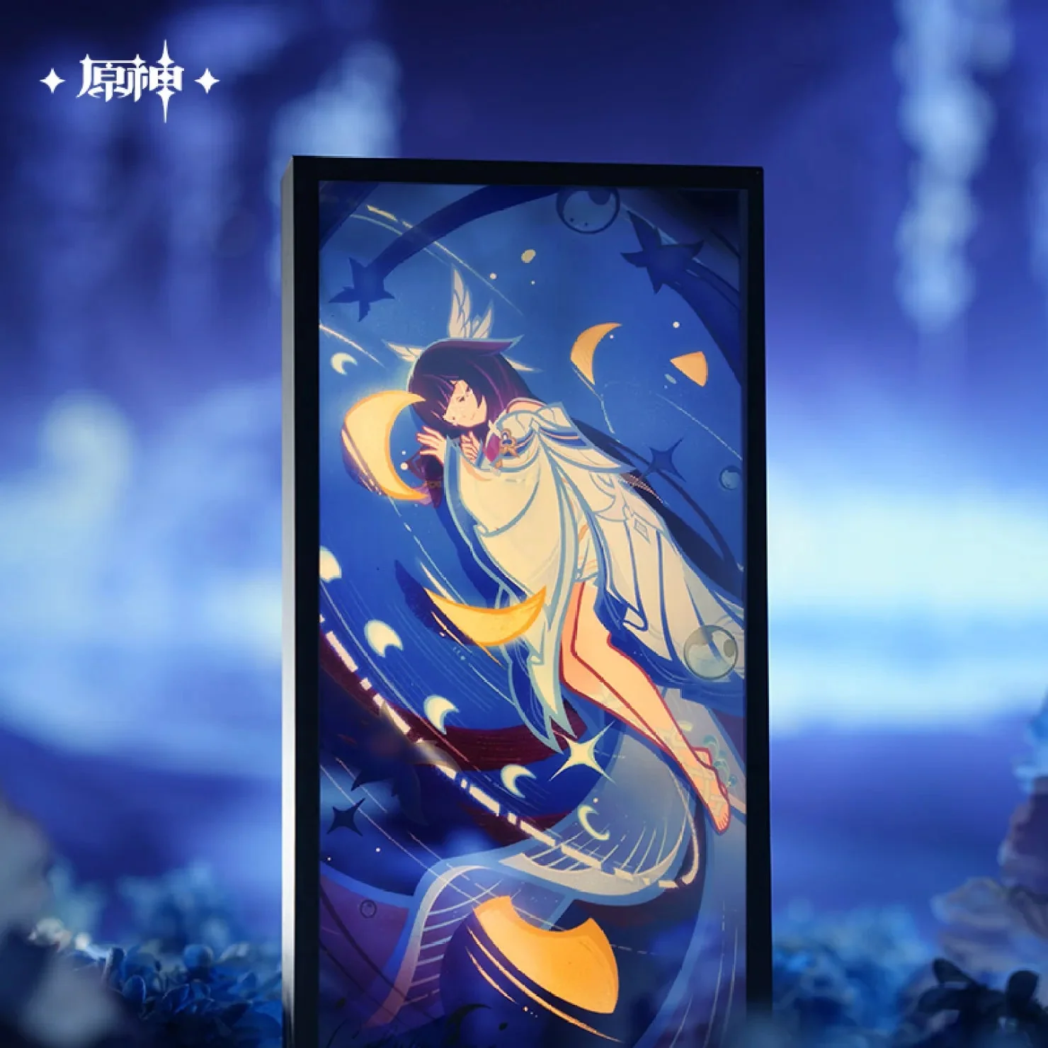 [OFFICIAL] Genshin Impact Columbina Blessing of the New Moon Acrylic Light Painting - Image 2