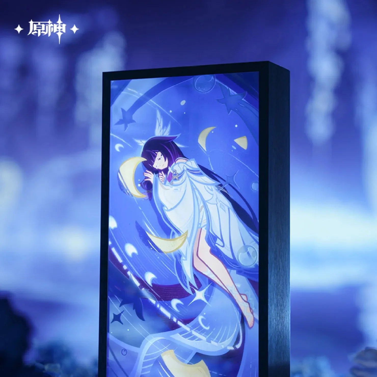 [OFFICIAL] Genshin Impact Columbina Blessing of the New Moon Acrylic Light Painting - Image 3