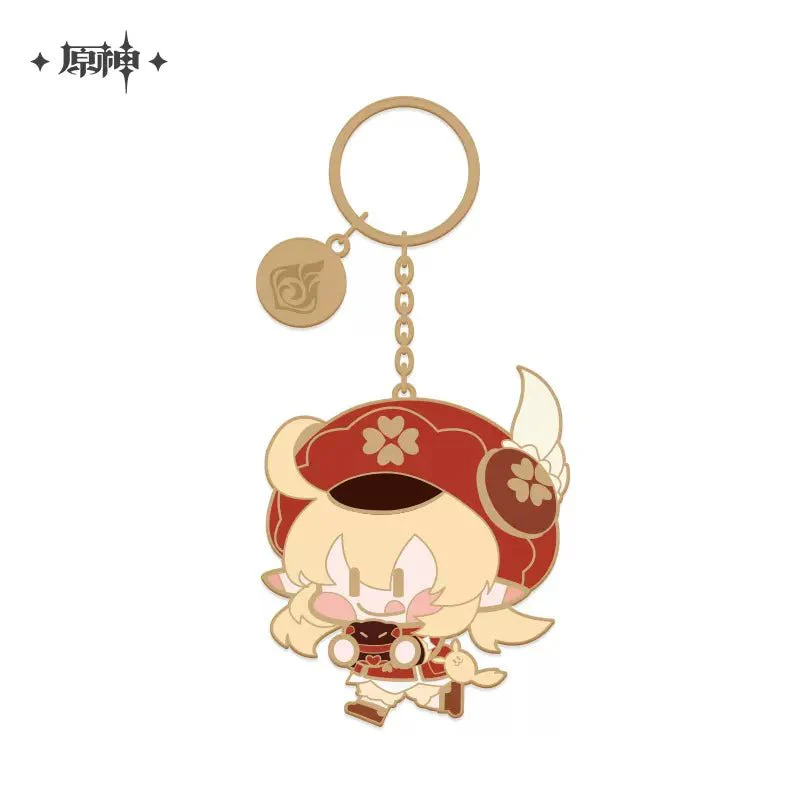 [OFFICIAL] Genshin Impact Cute Character Metal Keychain - Image 5