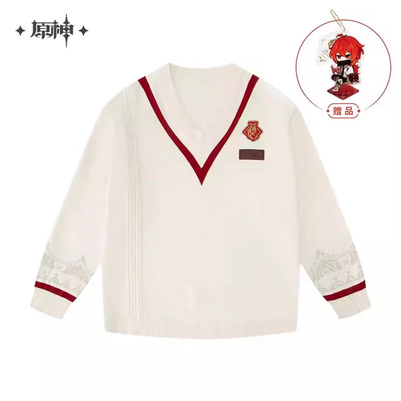 [OFFICIAL] Genshin Impact Diluc Impression Apparel Series - Jersey Sweater - Image 6