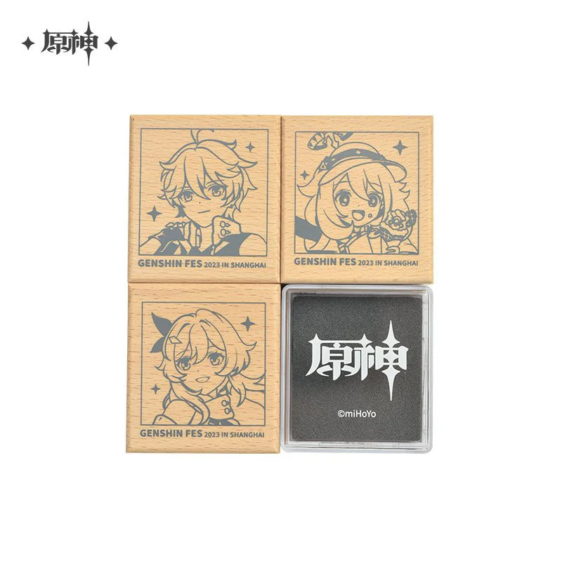 [OFFICIAL] Genshin Impact FES2023 Event Souvenirs - Acrylic Stand, Badge, Stamps - Image 5
