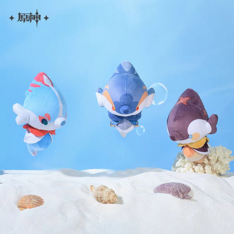 [OFFICIAL] Genshin Impact Fontaine Bubbly Seahorse Plush Pendant