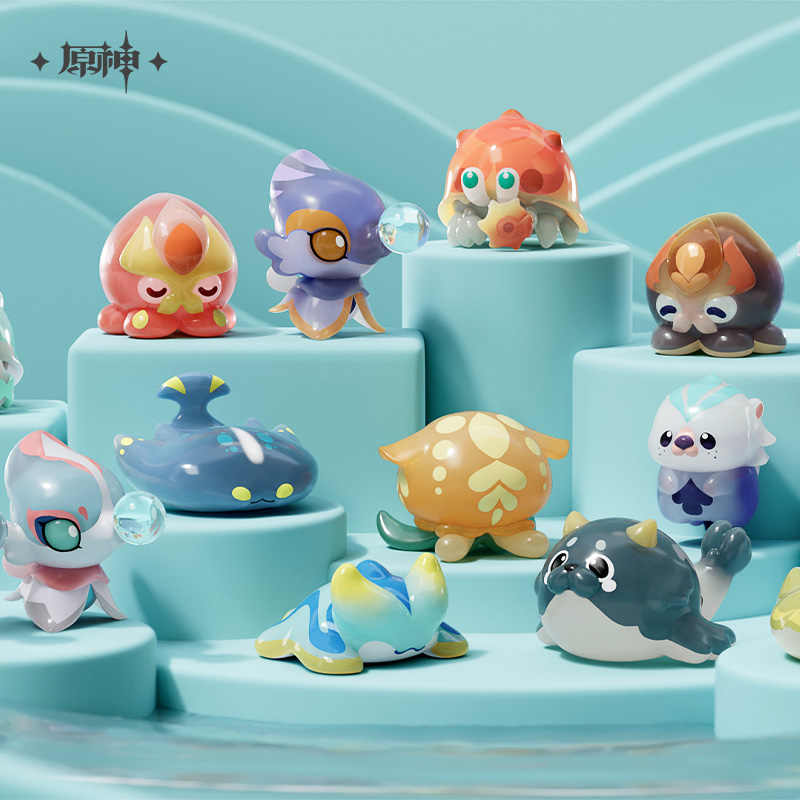 [OFFICIAL] Genshin Impact Fontaine Marine Life Blind Bag Toy / Storage Jar