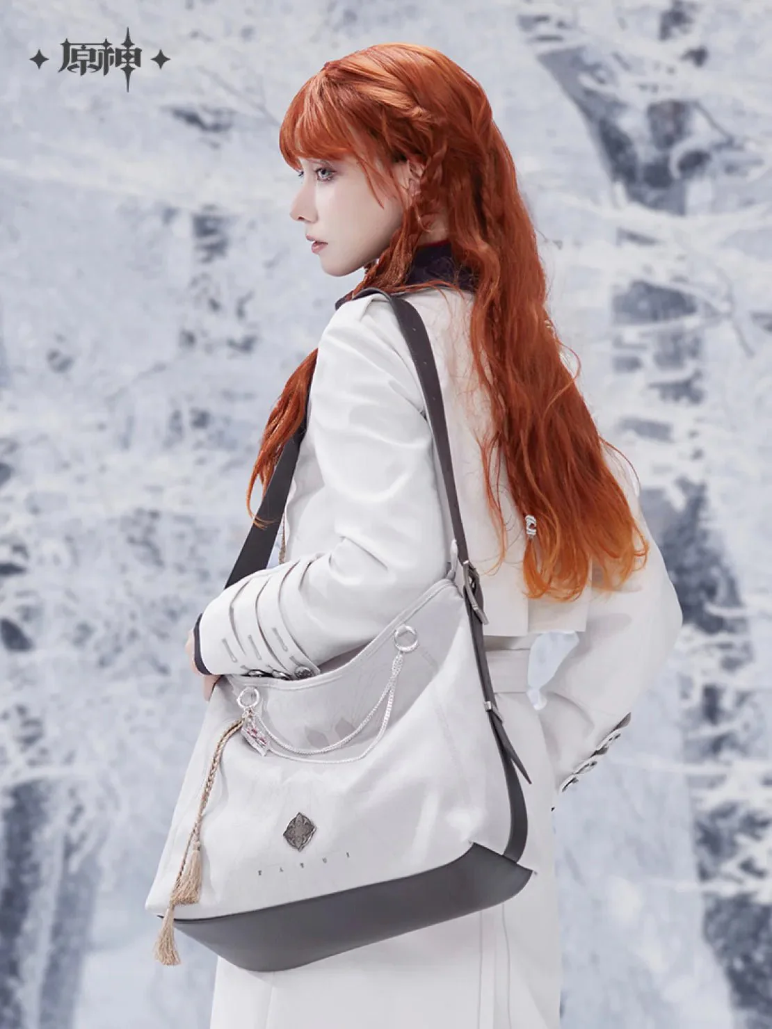 [OFFICIAL] Genshin Impact Frost and Flame Fatui Harbinger Impression Crossbody Bag - Image 3