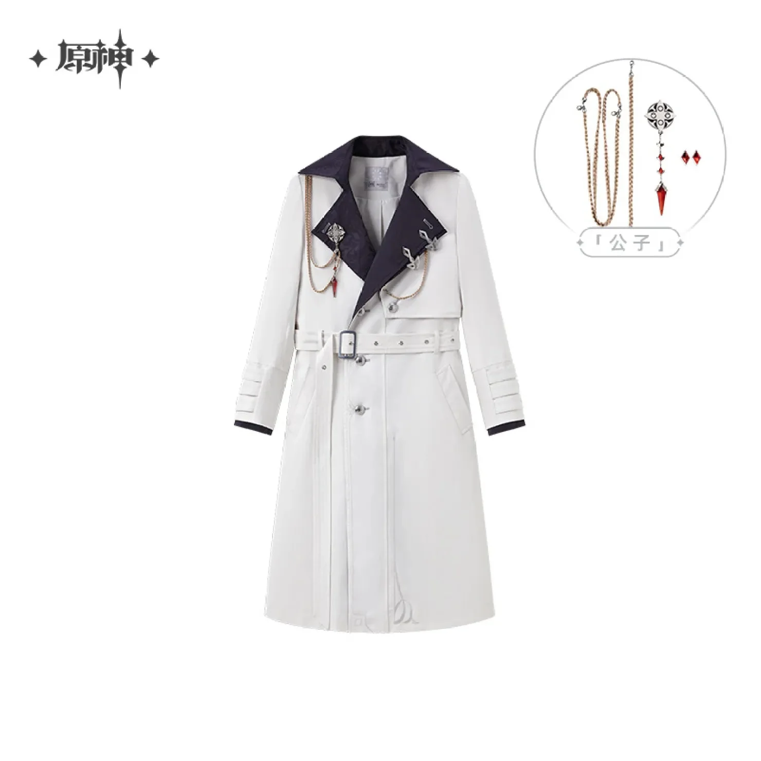 [OFFICIAL] Genshin Impact Frost and Flame Fatui Harbinger Impression Long Coat - Image 15