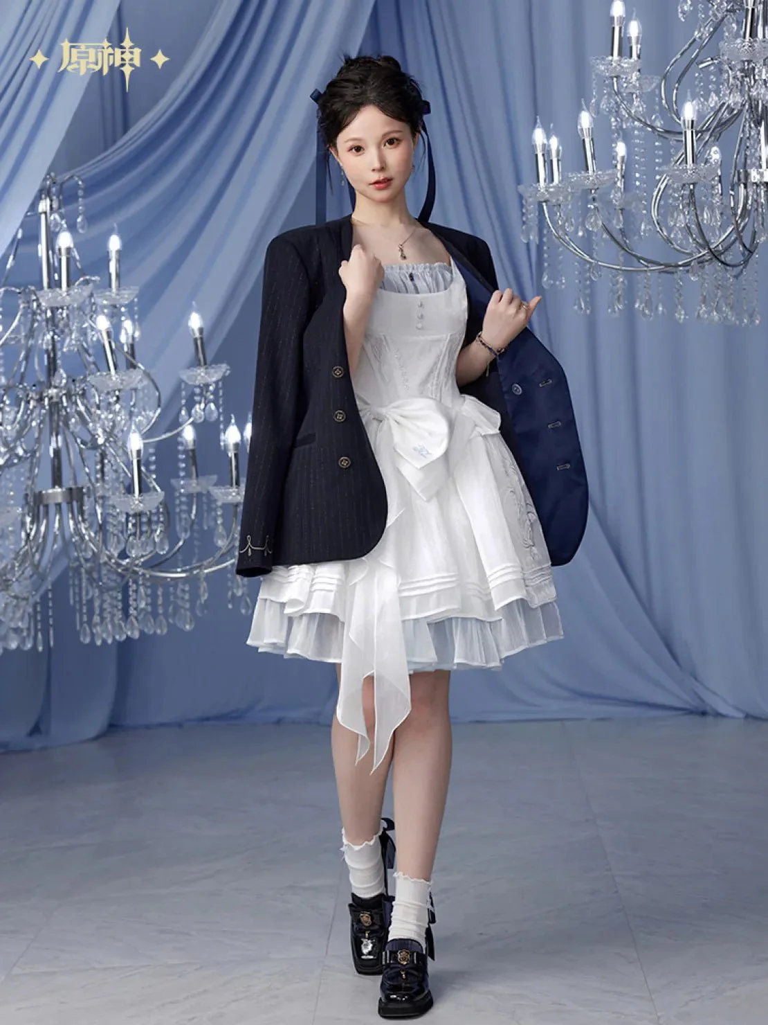 [OFFICIAL] Genshin Impact Furina Impression Series - Collarless Casual Coat - Image 3