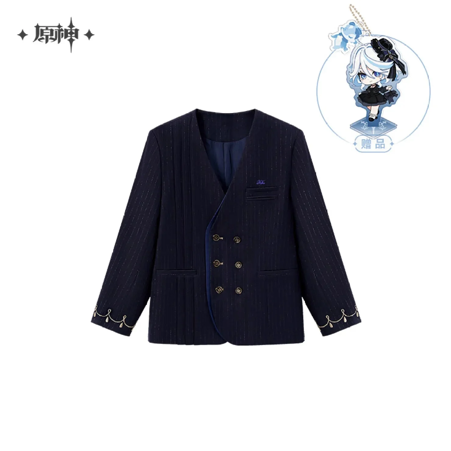 [OFFICIAL] Genshin Impact Furina Impression Series - Collarless Casual Coat - Image 6