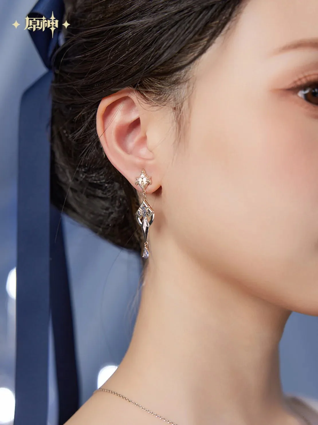 [OFFICIAL] Genshin Impact Furina Impression Series - Earrings / Ear Clips - Image 3
