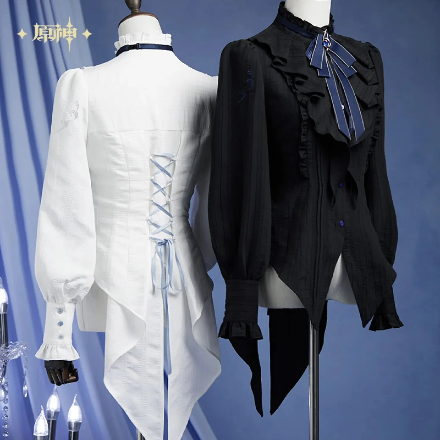 [OFFICIAL] Genshin Impact Furina Impression Series - Long Sleeve Fitted Shirt - Image 5