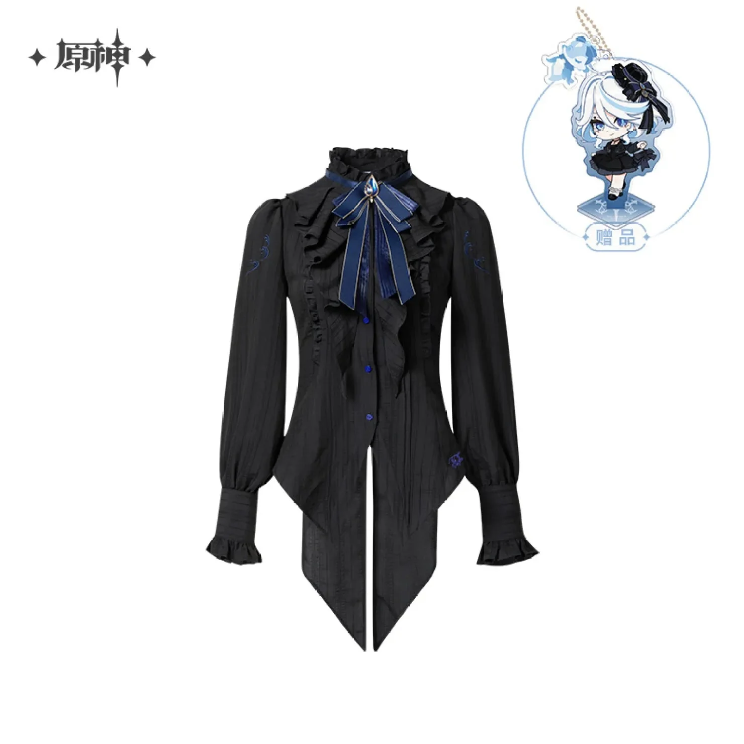 [OFFICIAL] Genshin Impact Furina Impression Series - Long Sleeve Fitted Shirt - Image 6