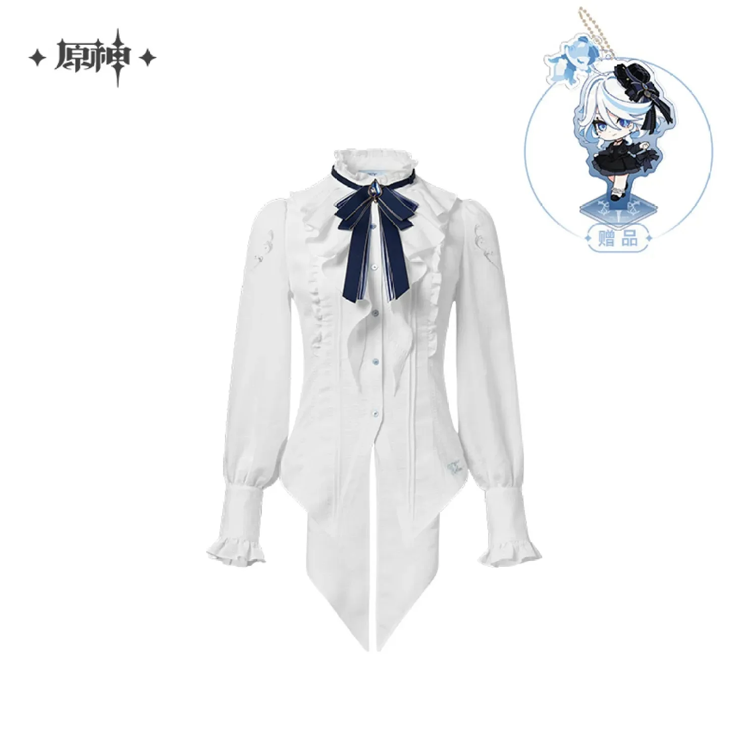 [OFFICIAL] Genshin Impact Furina Impression Series - Long Sleeve Fitted Shirt - Image 7