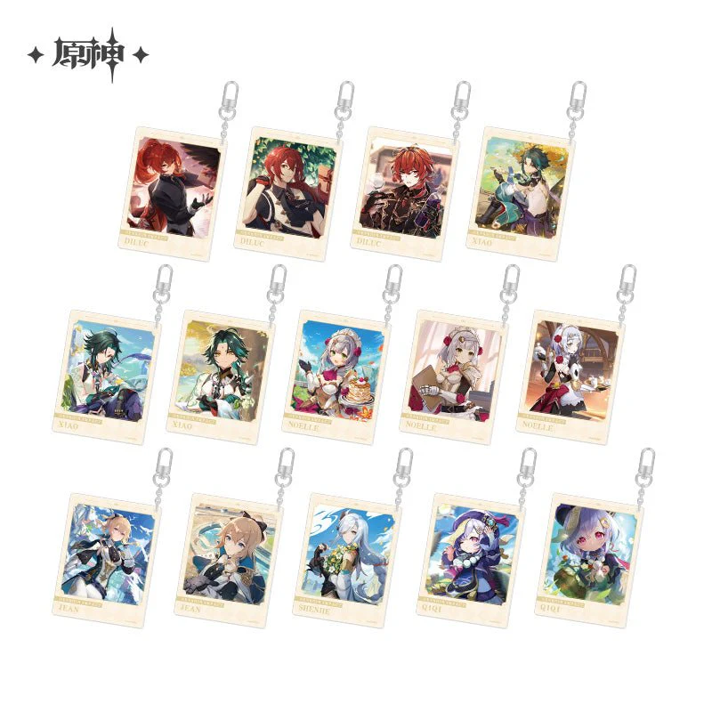 [OFFICIAL] Genshin Impact Happy Birthday Series Character Acrylic Pendant - Image 3