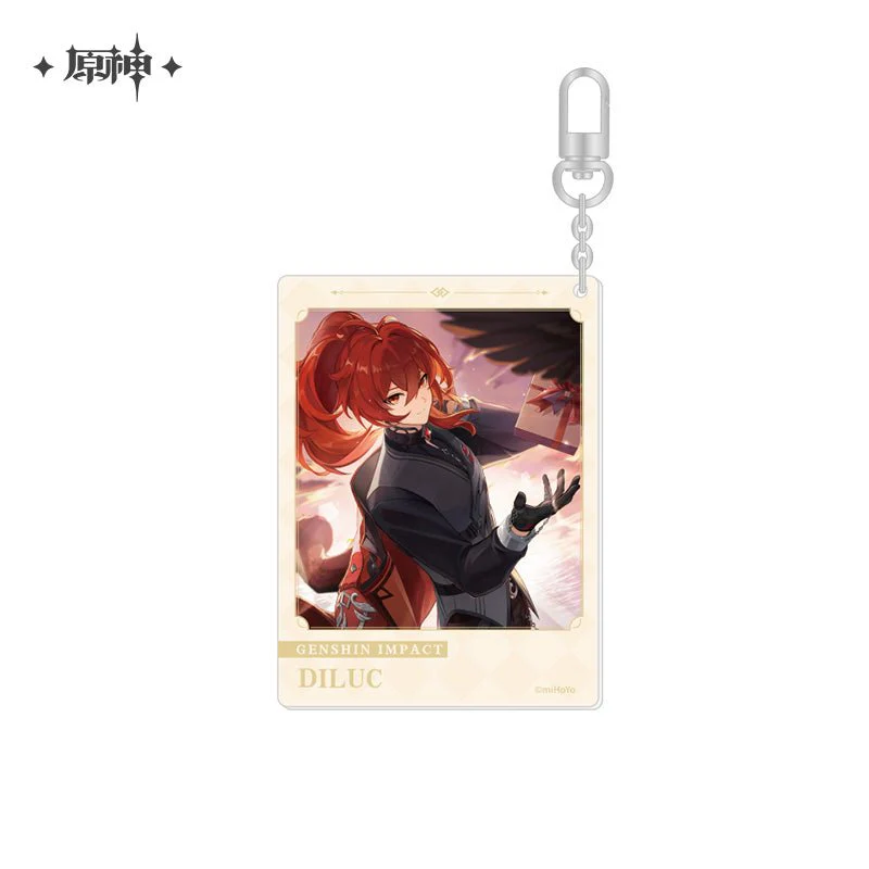 [OFFICIAL] Genshin Impact Happy Birthday Series Character Acrylic Pendant - Image 4