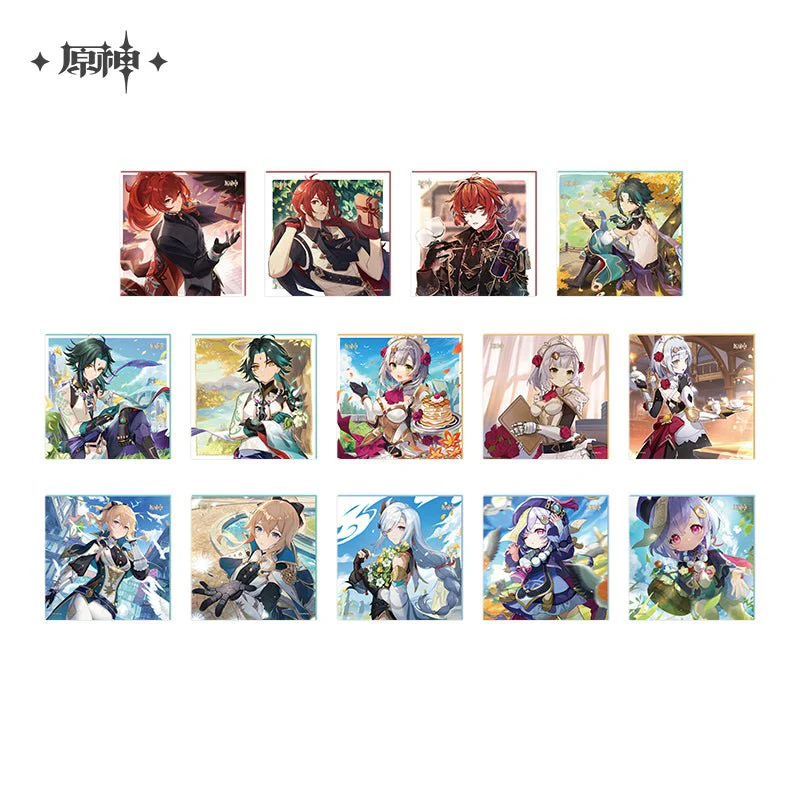 [OFFICIAL] Genshin Impact Happy Birthday Series Character Card Board