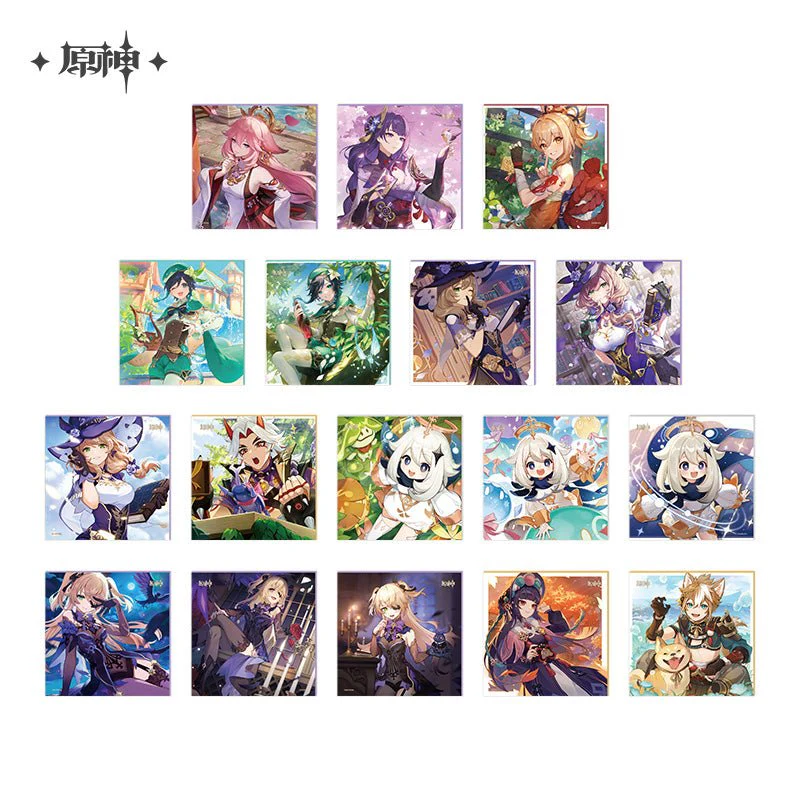 [OFFICIAL] Genshin Impact Happy Birthday Series Character Card Board - Image 33