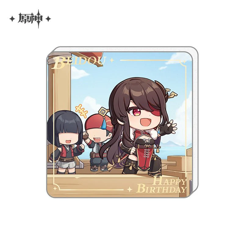 [OFFICIAL] Genshin Impact Happy Birthday Series Refrigerator Magnets - Image 12
