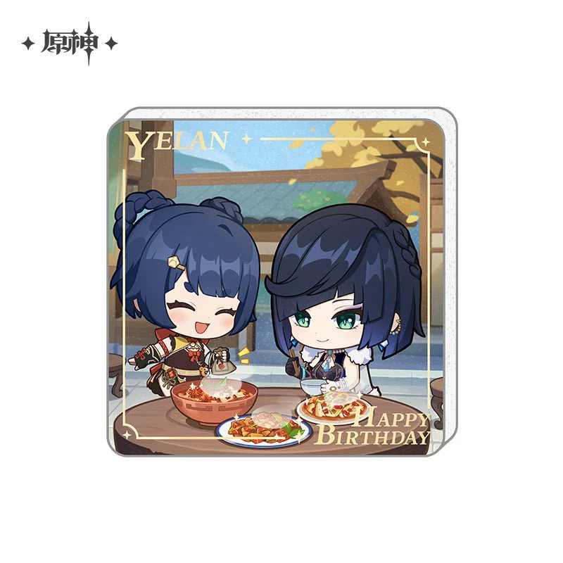 [OFFICIAL] Genshin Impact Happy Birthday Series Refrigerator Magnets - Image 17