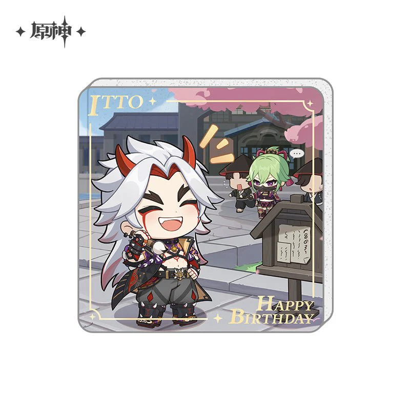 [OFFICIAL] Genshin Impact Happy Birthday Series Refrigerator Magnets - Image 19