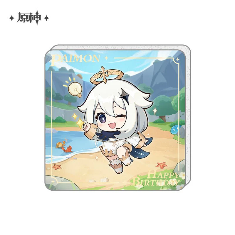 [OFFICIAL] Genshin Impact Happy Birthday Series Refrigerator Magnets - Image 2