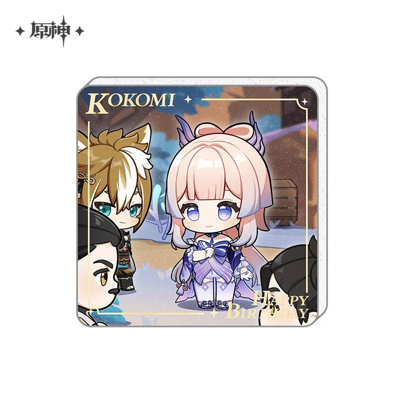 [OFFICIAL] Genshin Impact Happy Birthday Series Refrigerator Magnets - Image 22
