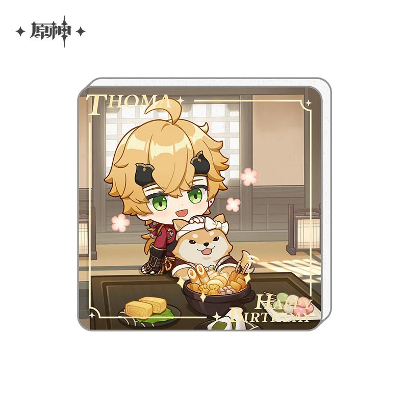 [OFFICIAL] Genshin Impact Happy Birthday Series Refrigerator Magnets - Image 23