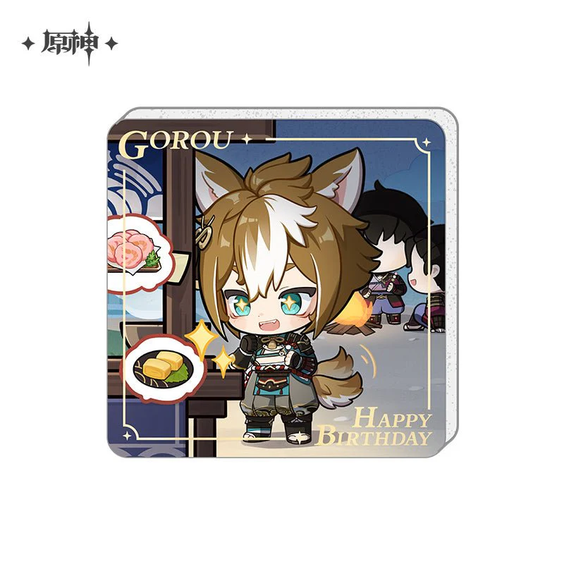 [OFFICIAL] Genshin Impact Happy Birthday Series Refrigerator Magnets - Image 24