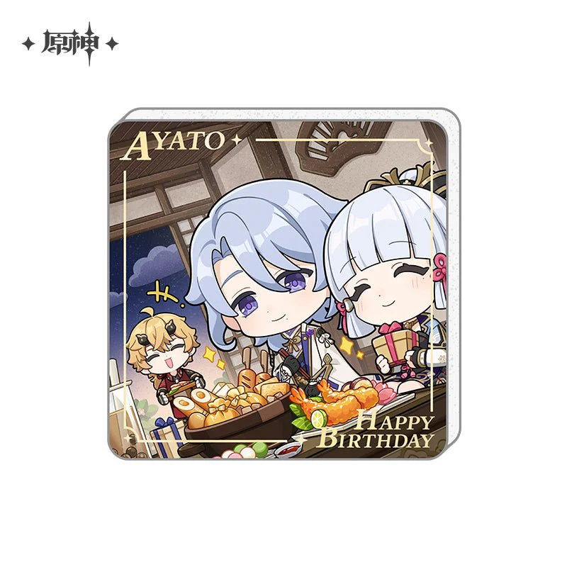 [OFFICIAL] Genshin Impact Happy Birthday Series Refrigerator Magnets - Image 25