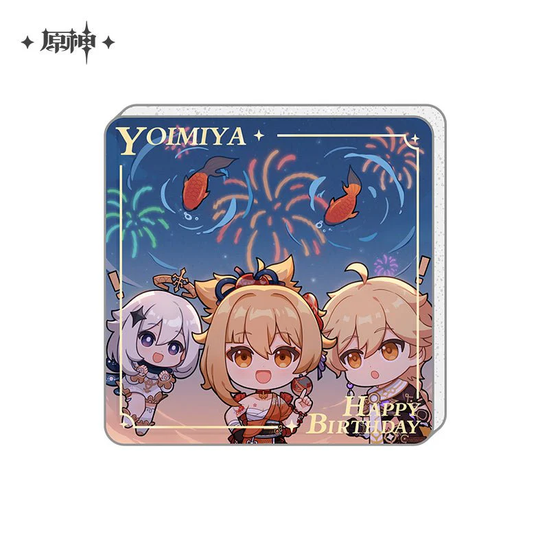 [OFFICIAL] Genshin Impact Happy Birthday Series Refrigerator Magnets - Image 26