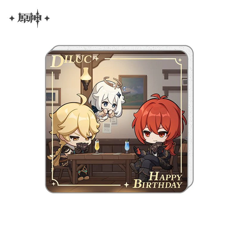 [OFFICIAL] Genshin Impact Happy Birthday Series Refrigerator Magnets - Image 3