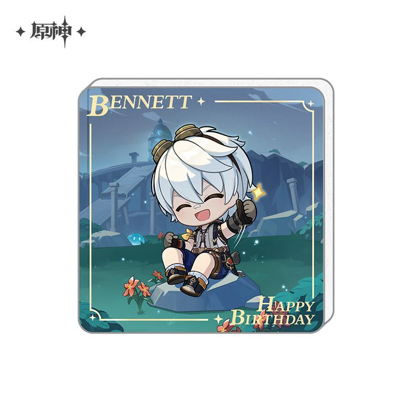 [OFFICIAL] Genshin Impact Happy Birthday Series Refrigerator Magnets - Image 9