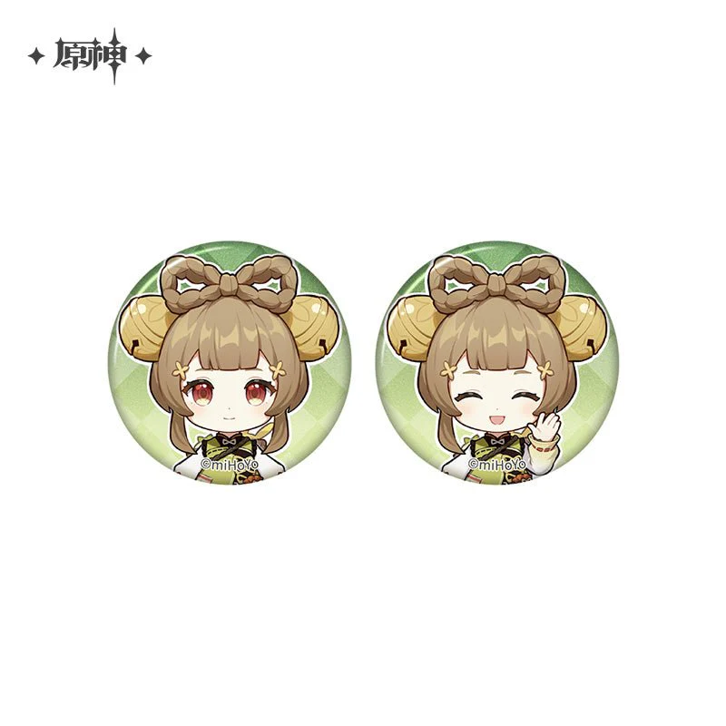 [OFFICIAL] Genshin Impact Happy Birthday Series Treasured Memories Character Mini Badge Set - Image 11
