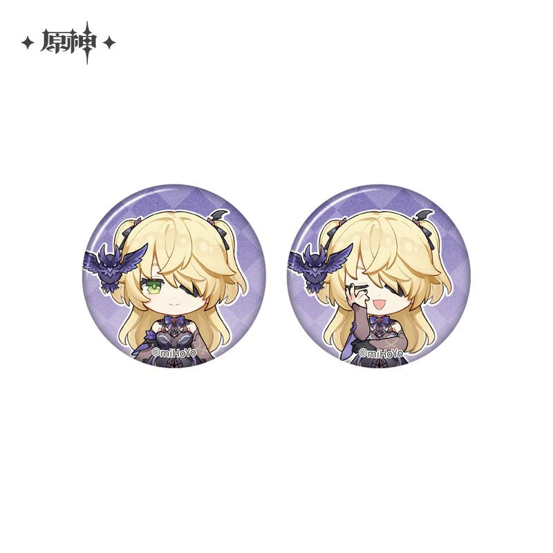 [OFFICIAL] Genshin Impact Happy Birthday Series Treasured Memories Character Mini Badge Set - Image 13