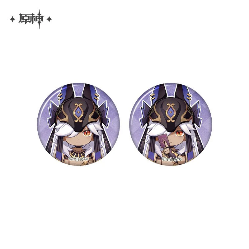 [OFFICIAL] Genshin Impact Happy Birthday Series Treasured Memories Character Mini Badge Set - Image 16