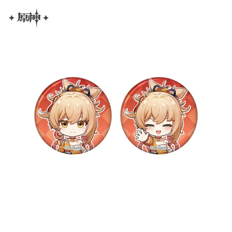 [OFFICIAL] Genshin Impact Happy Birthday Series Treasured Memories Character Mini Badge Set - Image 19