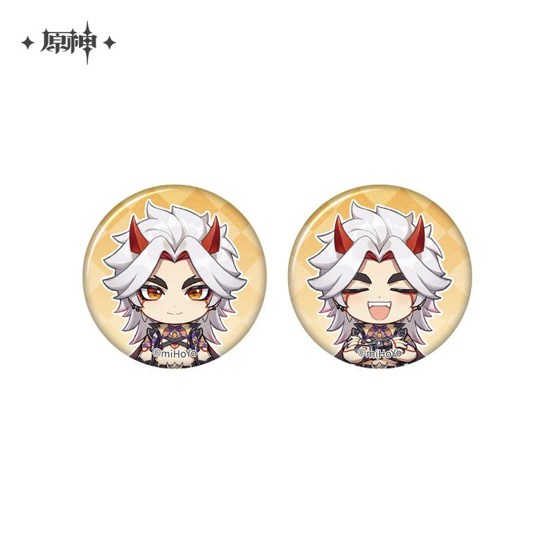 [OFFICIAL] Genshin Impact Happy Birthday Series Treasured Memories Character Mini Badge Set - Image 21