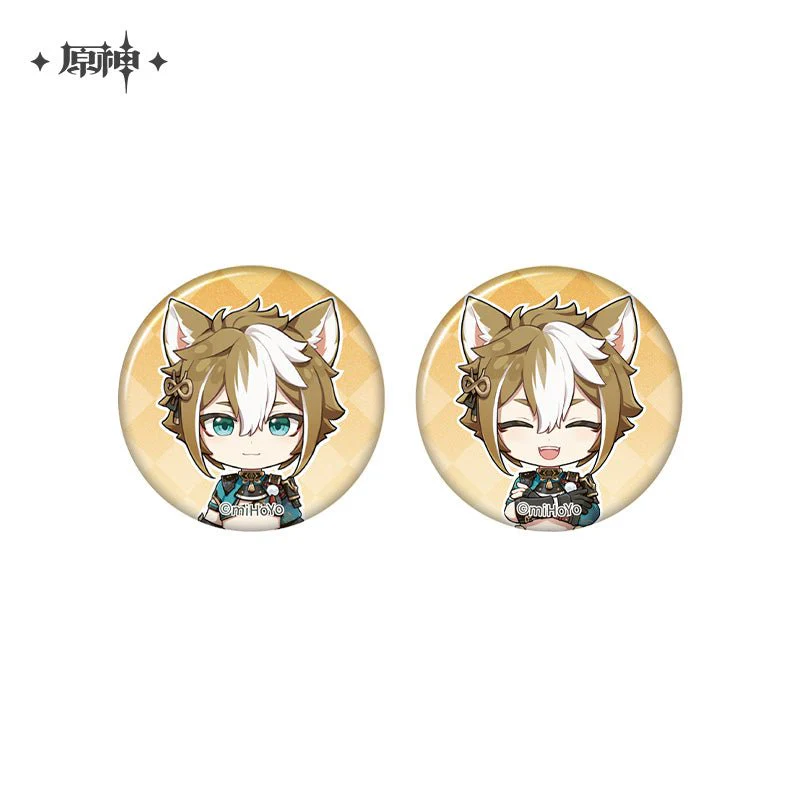 [OFFICIAL] Genshin Impact Happy Birthday Series Treasured Memories Character Mini Badge Set - Image 23