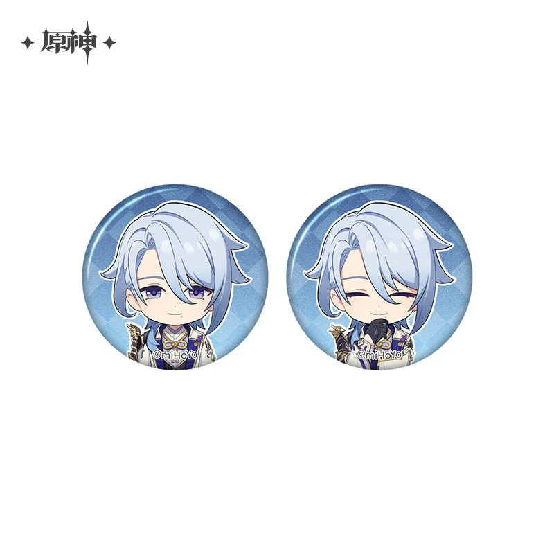[OFFICIAL] Genshin Impact Happy Birthday Series Treasured Memories Character Mini Badge Set - Image 7